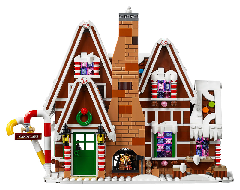 Illustration for article titled Lego's Gingerbread House Holds Disturbing Secrets
